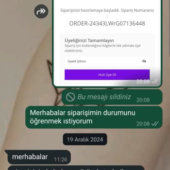 Royal Alışveriş Sitesinde Sipariş Ve İade Sorunu