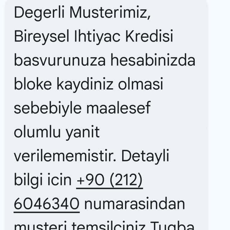 Yapı Kredi'de Bloke Sorunu Ve İletişimsizlik