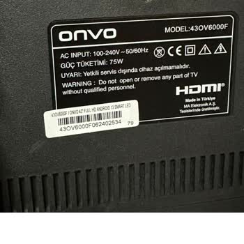 Onvo TV'nin Bozuk Anakart Sorunu Ve Yavaş Servis