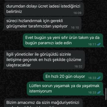 V***** Klima Sürekli Arızalanıyor Ve Değişim Talebi