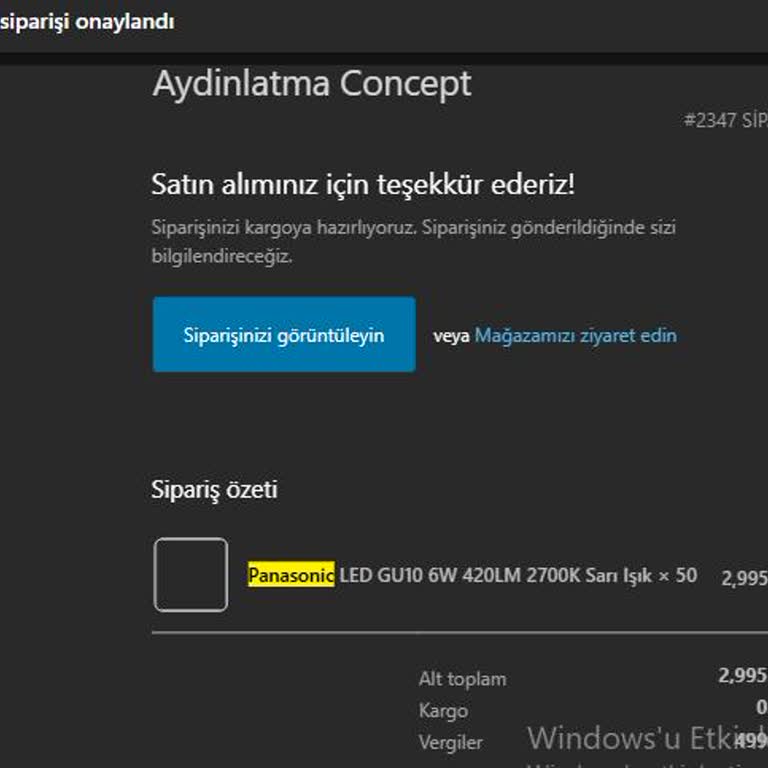 İletişim Sorunları Ve Sipariş Gecikmesi