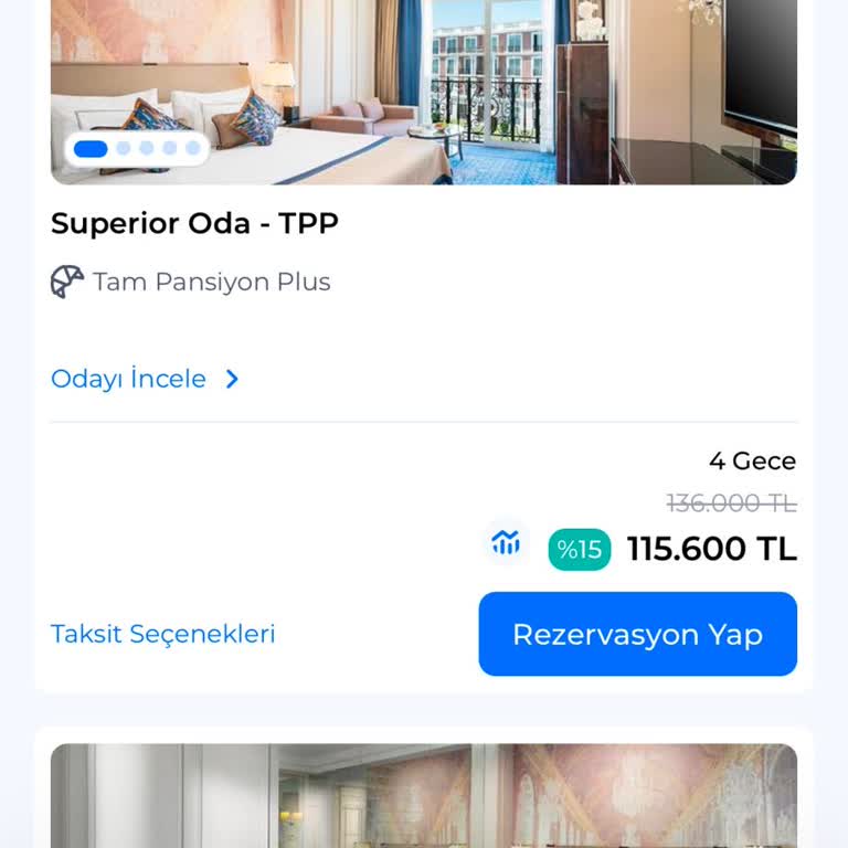 Erken Rezervasyon Fırsatını Kaçıran Müşteri