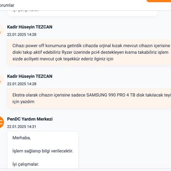 Hard Disk Değişimi Sonrası Büyük Sorun