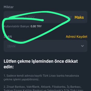 Binance TR Hesap Kısıtlaması Ve Para Çekme Sorunu
