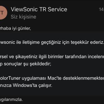 Viewsonic Projeksiyon Ve Destek Hizmeti Hayal Kırıklığı