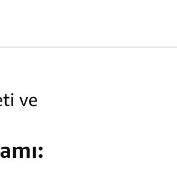 Amazon'dan Alınan Üründe Beklenmedik Vergi Sürprizi