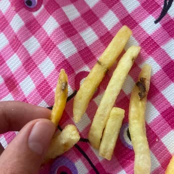 Burger King'de Böcekli Patates Sorunu