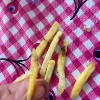 Burger King'de Böcekli Patates Sorunu