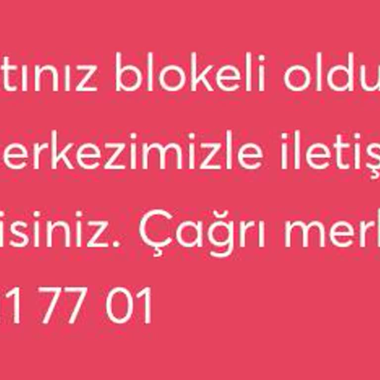 İninal Kart Parola Ve SIM Blokesi Sorunu