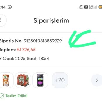 Eksik Sipariş Ve İade Sorunu
