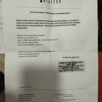 Kırık Çıkan TV Ve İade Sorunu