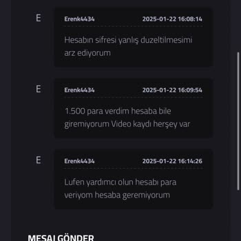 Satın Alınan PUBG Mobile Hesabına Erişim Sorunu
