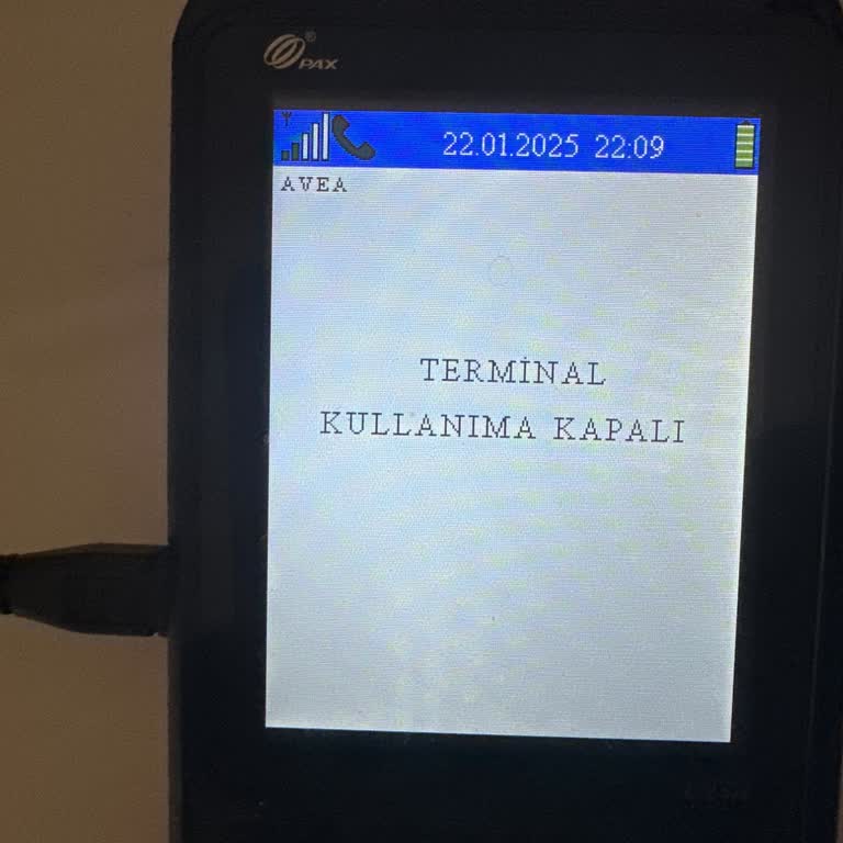 Haber Verilmeden İptal Edilen Pos Cihazı Mağduriyeti