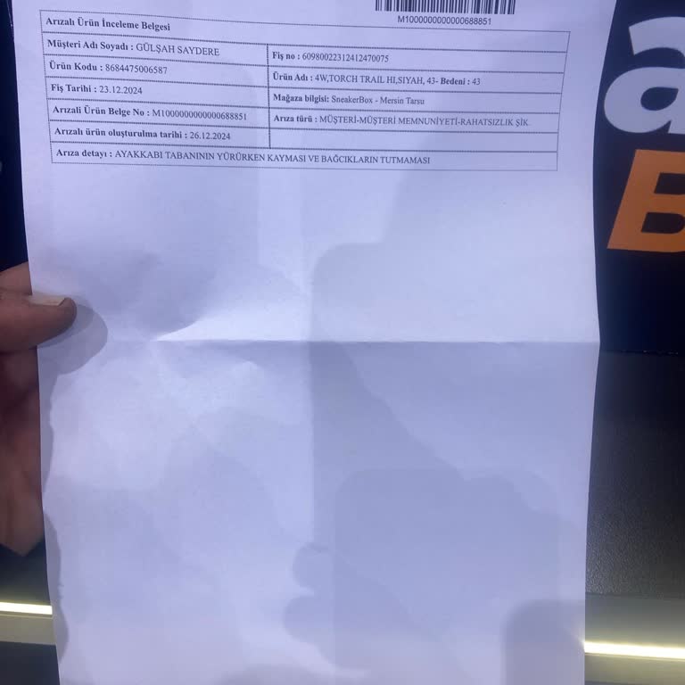 Reebok Ayakkabıda Güvenlik Ve Kalite Sorunu