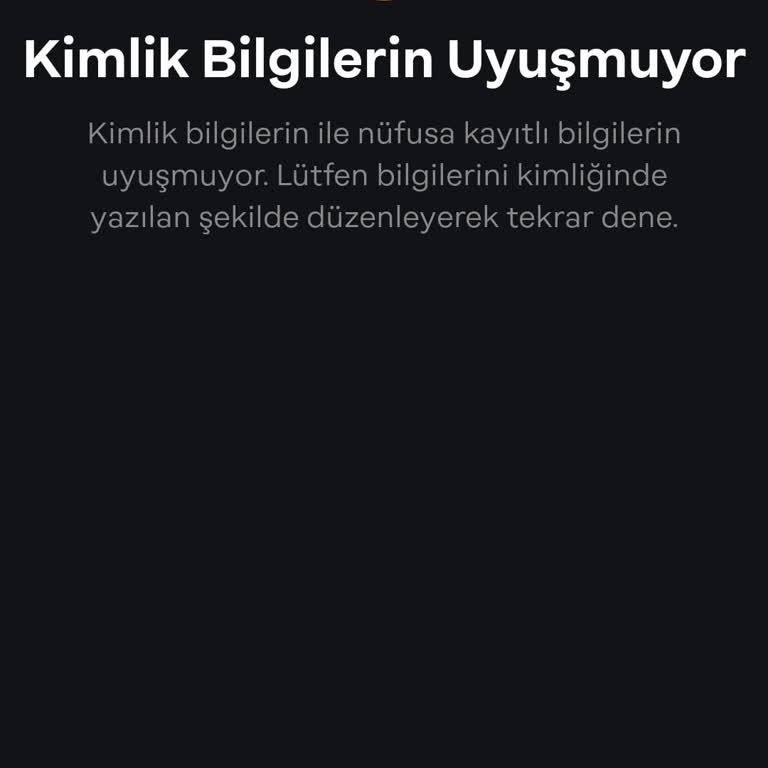 Papara Hesap Onayı Sorunu: Kimlik Bilgileri Uyuşmazlığı
