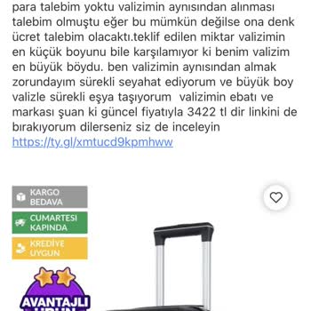 Kırılan Valiz Ve Yetersiz Tazminat Teklifi
