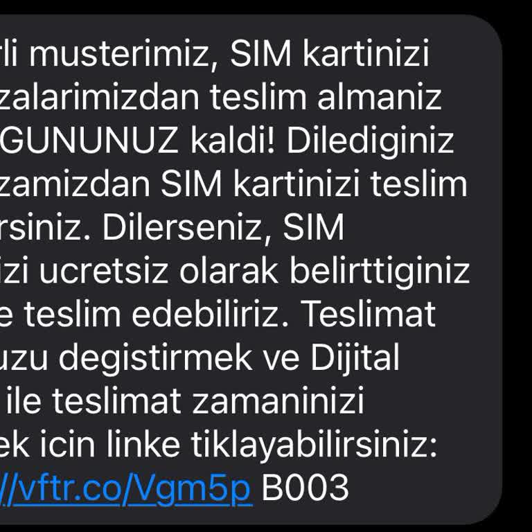 Vodafone'da Fiyat Artışı Ve İletişim Sorunları