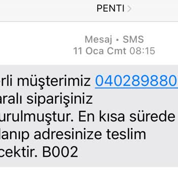 Penti Sipariş İptali Ve Eksik İade Mağduriyeti