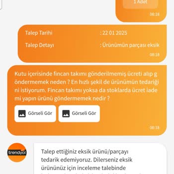 Eksik Ürün Teslimatı Ve Yanıltıcı Satıcı Yanıtı