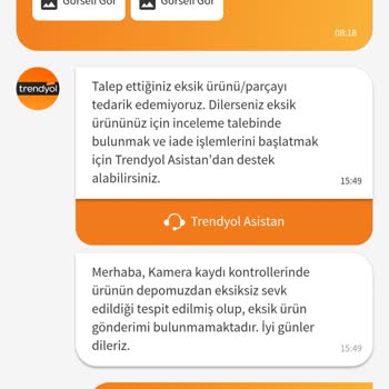 Eksik Ürün Teslimatı Ve Yanıltıcı Satıcı Yanıtı