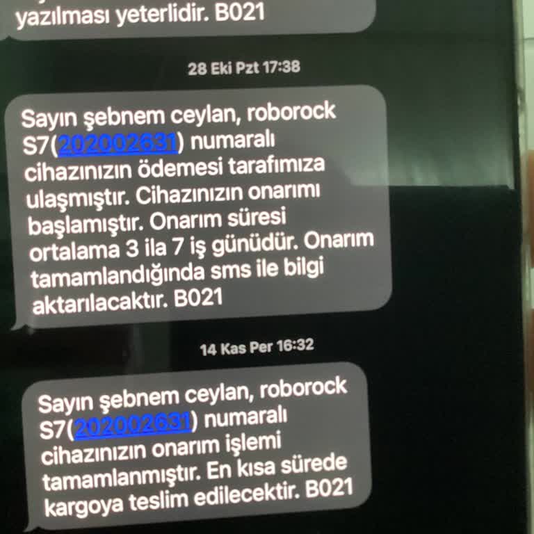 Robot Süpürge Tamirinde Eksik Parça Ve İletişim Sorunu