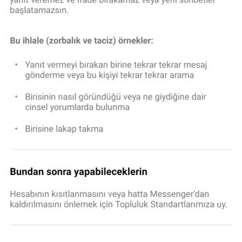Messenger'da Anlamsız Ceza Yağmuru