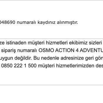 Haksız İade Reddi: Media Markt Ve DJI Osmo Action 4