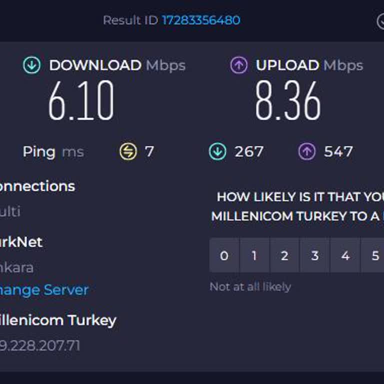 Millenicom İnternet Hızı Ve Ping Sorunları
