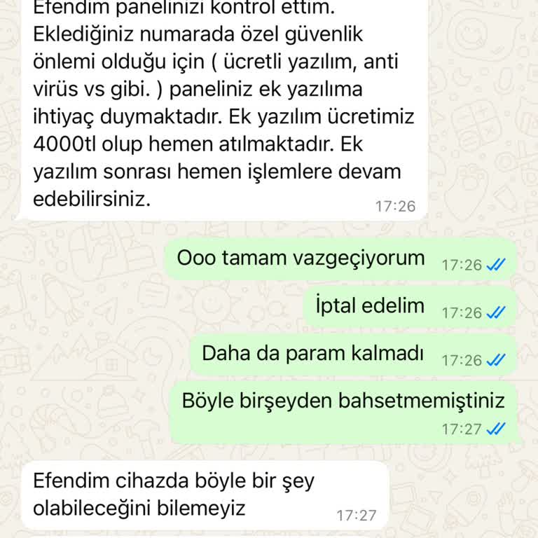 Yanıltıcı Yazılım Satışı: Paramı İade Edin!