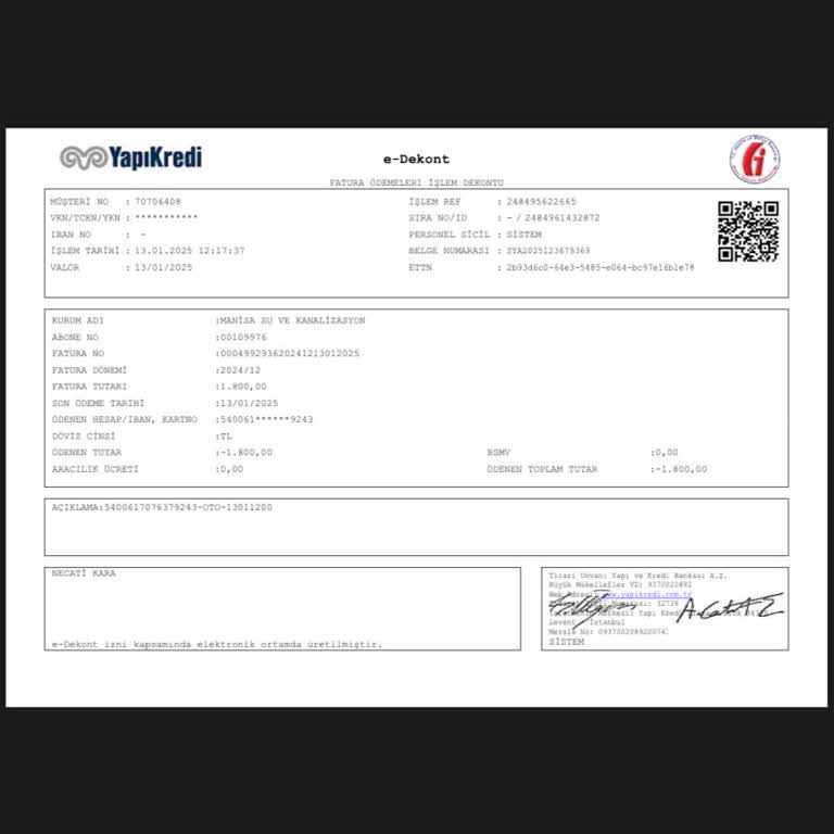 Fahiş Su Faturası İle Şaşkınlık Ve Mağduriyet