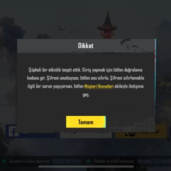 PUBG Mobil Hesap Giriş Sorunu