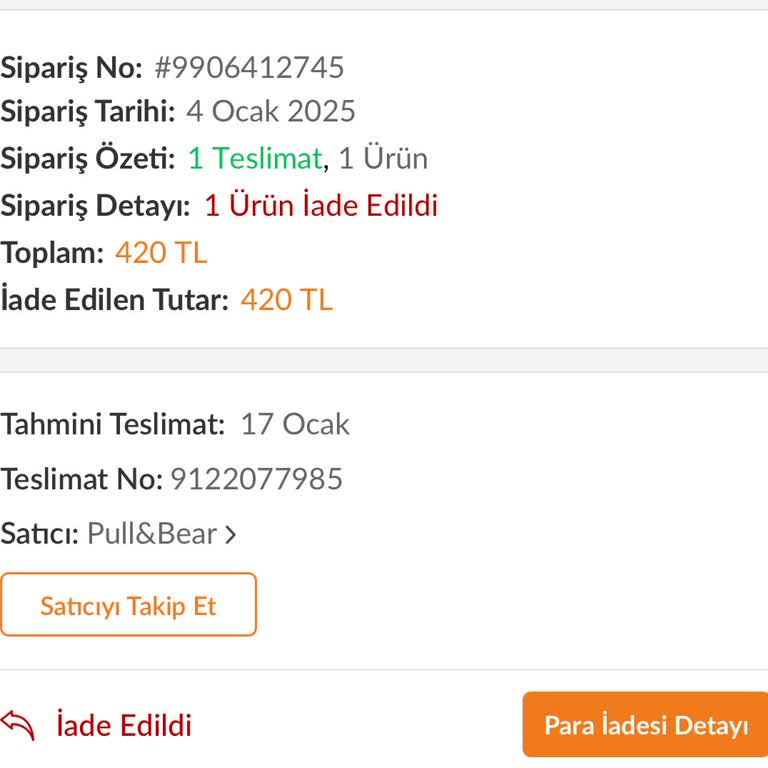 Kusurlu Ürün Kuponu Ve Geç Kargo Sorunu