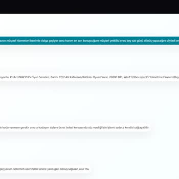 Amazon'da İade Sürecinde Yaşanan Sorunlar Ve Yanıltıcı Bilgilendirme