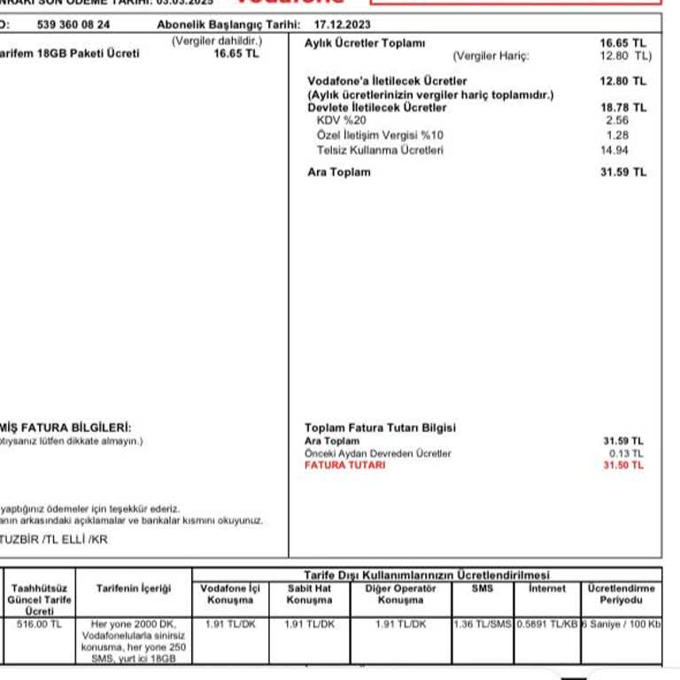 Çifte Telsiz Ücreti Mağduriyeti: Vodafone Ve Turkcell