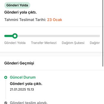 Aras Kargo Teslimat Gecikmesi Ve Bilgi Eksikliği