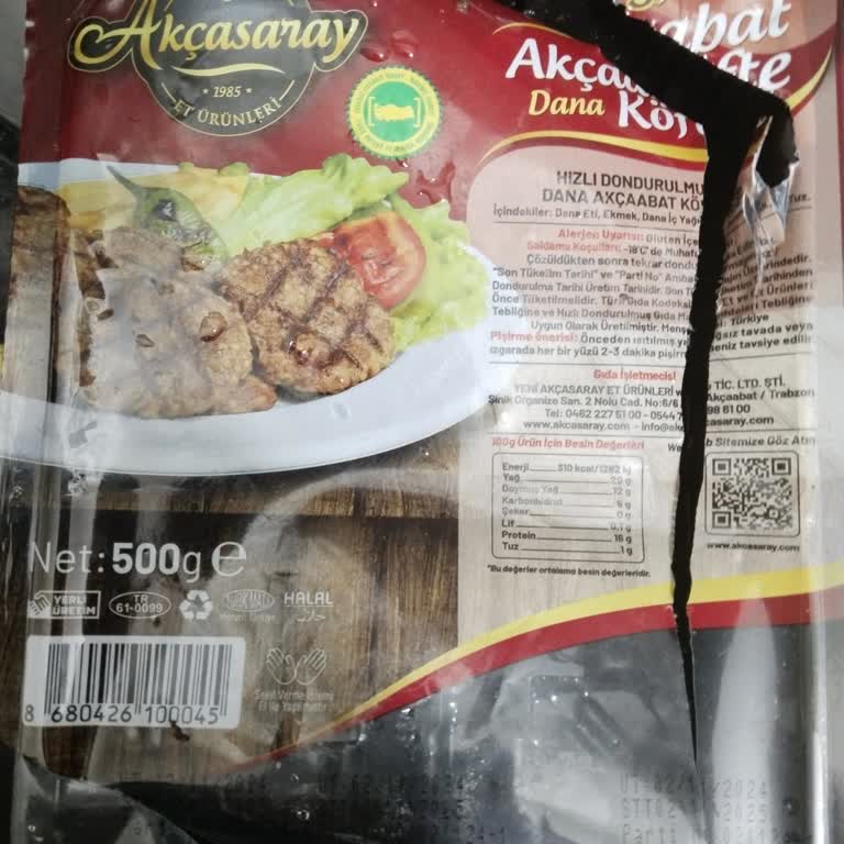 A101 Bozuk Köfte İle Sağlık Tehdidi