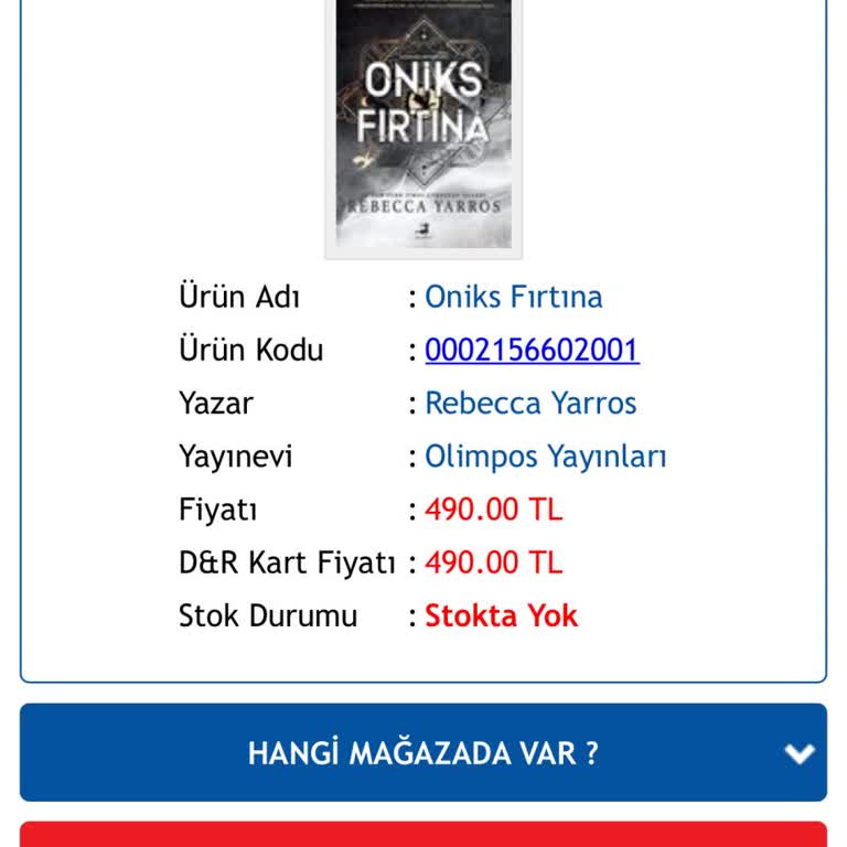 D&R'da Kitap Satışında Sistem Sorunu