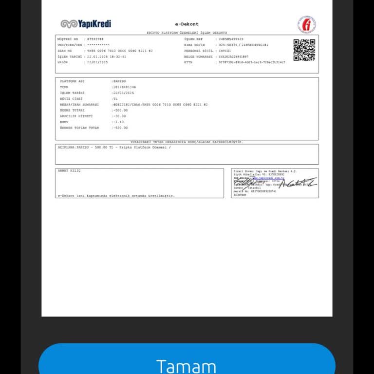 Yanlış Para Transferi Sorunu