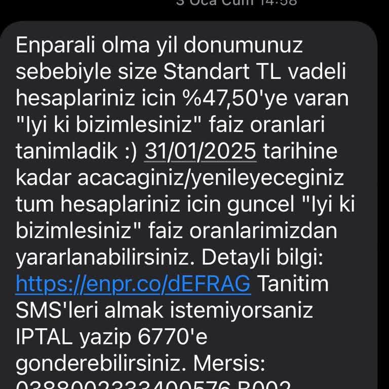 Enpara'nın Faiz Oranlarındaki Tutarsızlık