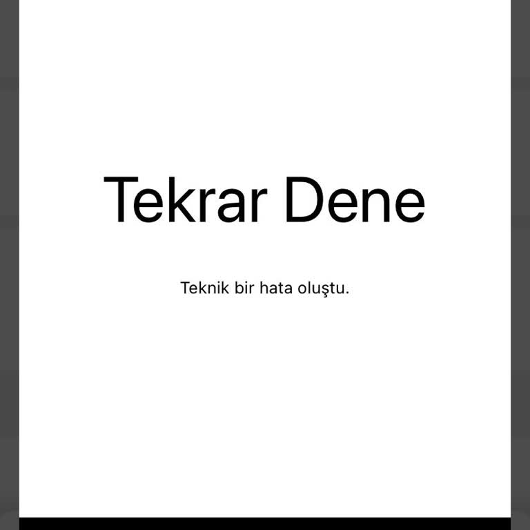 Sephora Uygulamasında Alışveriş Sorunu