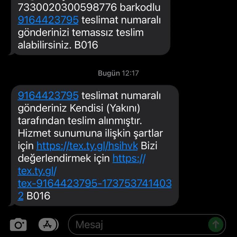 Teslim Edilmeyen Kargo Ve Bilgi Eksikliği