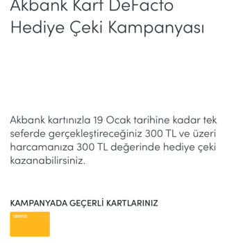 Akbank Kampanya Hatası: Geçersiz Kart Bilgisi