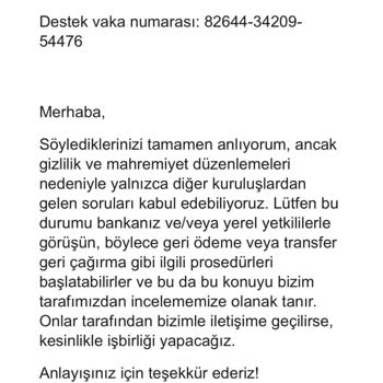 Yetkisiz İşlemle Karşılaştım, Acil Çözüm Bekliyorum