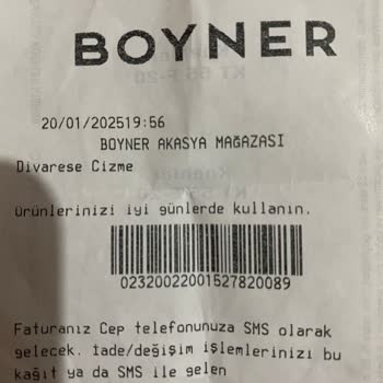 Boyner'den Aldığım Çizmenin Değişim Sürecinde Karşılaştığım Ödeme Sorunu