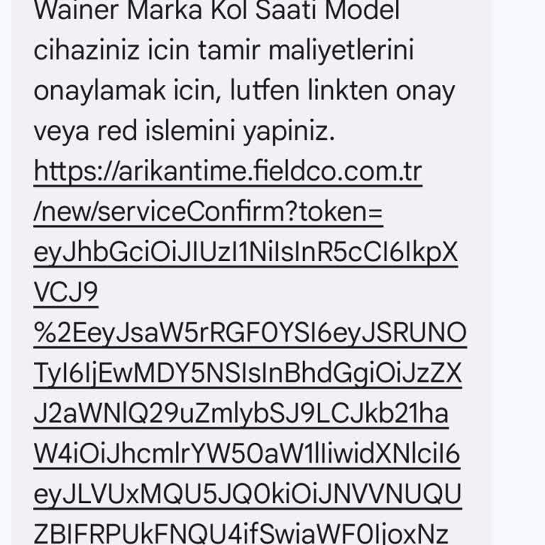 Swiss Made Saat Pimi Elimde Kaldı, Tamir İçin 970 TL İstendi