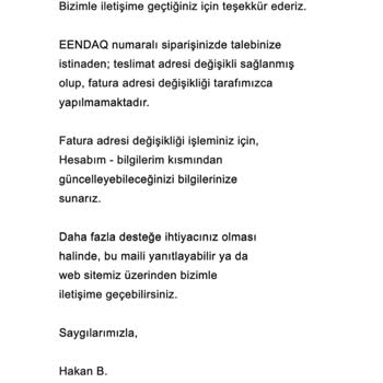 Sipariş Hazırlık Sürecinde Yaşanan Sorunlar Ve İletişim Eksikliği