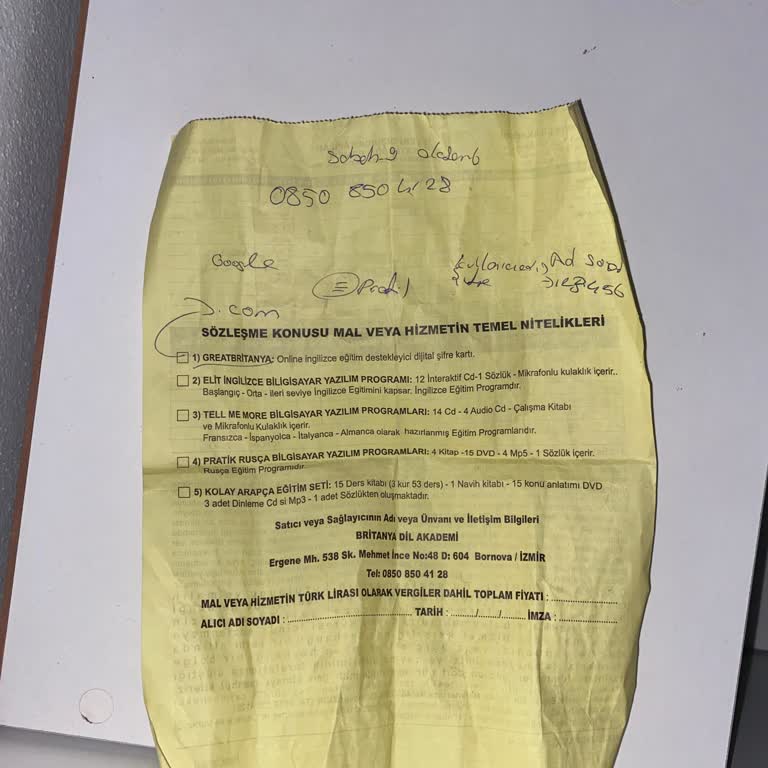 İngilizce Kursu Mağduriyeti Ve İptal Sorunları