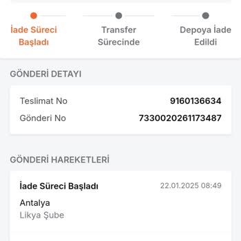 Trendyol Express İle Kargom Habersiz İade Edildi