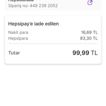 Hepsipay Bakiyesi Haksız İade Kesintisi