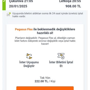 Pegasus Havayolları'nda Bilet Fiyatı Ve İade Sorunu